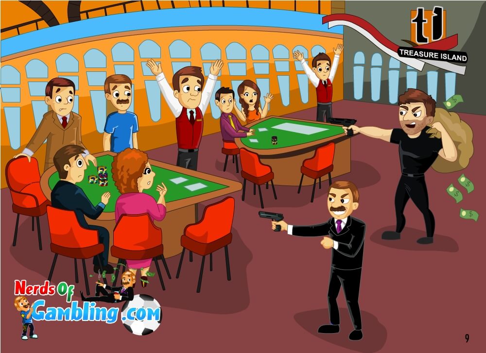 Tresaure Island Mayhem Casino Heist